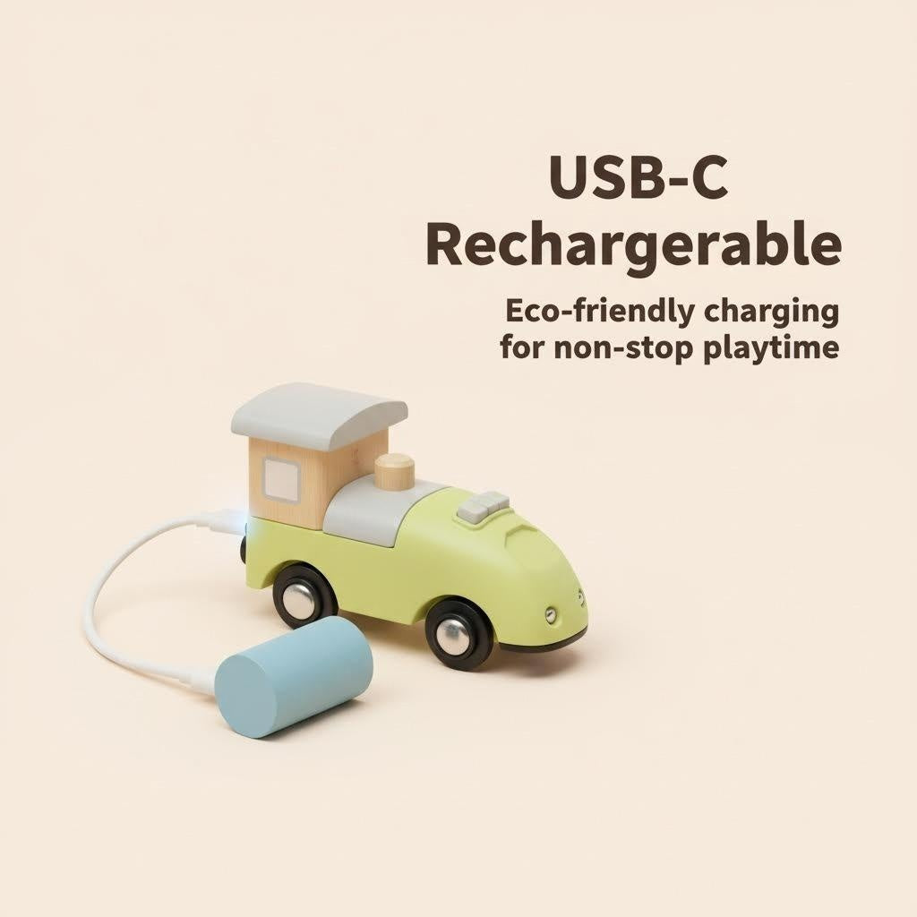 Colorful Cartoon Wooden Toy Cars Set Different Styles Kids Early Educational Push and Play Vehicle Toys for Toddlers Home Play